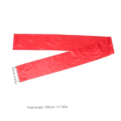 Baquetas de seda roja TOYANDONA, 2 piezas, para gimnasia rítmica y danza con cinta miniatura 2