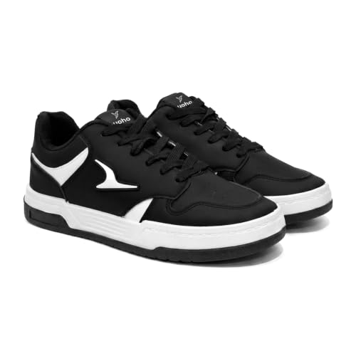 Image of YOHO Men's Sneakers Flo | Stylish & Comfortable | Low Top, Lace Up Casual Shoes for Man /Gents