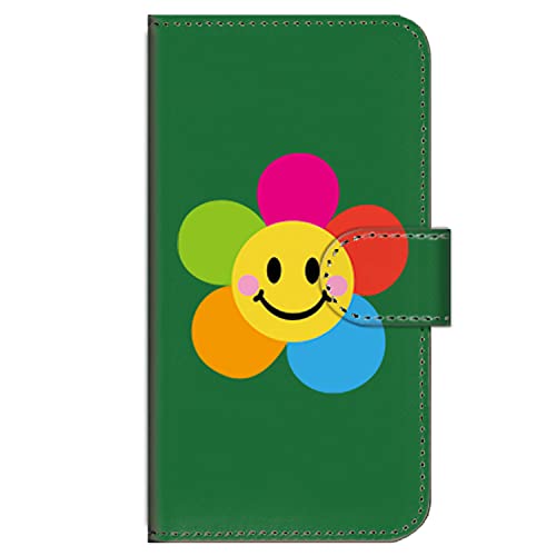 �K�[���Y�l�I �ėp AQUOS wish5 SH-52F �ƌ݊����̂���P�[�X �蒠�^ �X�}�z�P�[�X �g�уJ�o�[ �ϏՌ� (SMILE*flower ���C���{�[) SHARP SH-52F-PD-DGR-YSZ-0247