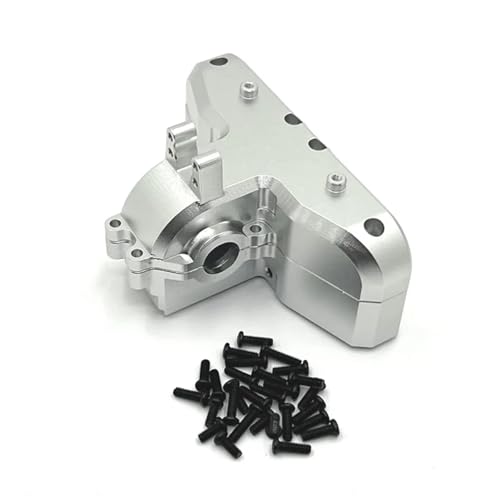 Couvercle boîte vitesses métal pièces voiture RC MJX 14301 14302 1/14 silver