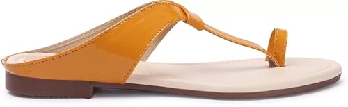 Image of Women's Toe Ring Sandals - Elegant Ruched Strap Design, Ideal for Party, Festive & Casual Wear
