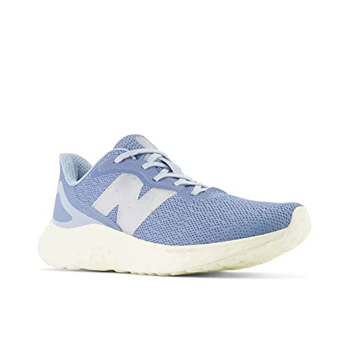 New Balance Women's Fresh Foam Arishi V4 Running Shoe, Mercury Blue/Angora Fuzz, 5.54