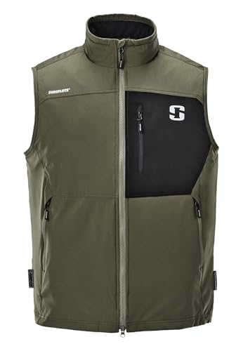 Striker Men’s Shield Float Insulated, Water-Resistant Fishing Vest with Sureflote Flotation Technology