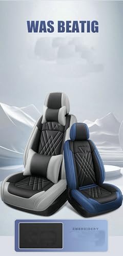 Errva Custom Car Seat Covers for fit BMW 1 2 3 4 5 6 7 8 Series X1 X2 X3 X4 X5 X6 X7 M1 M2 M3 M4 M5 M6 M7 M8 X3M X4M X5M X6M GT i3 i4 iX3 i8 iX Z4 etc... (Black Red) - Image 4