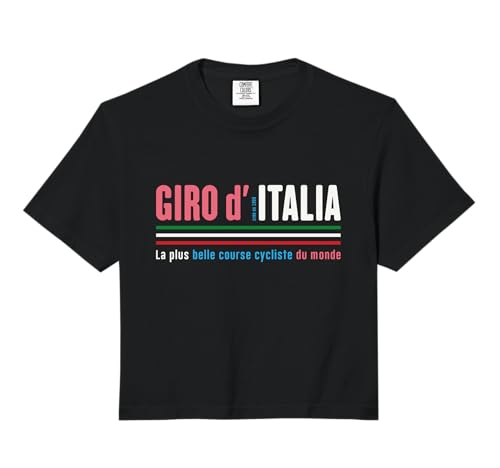Giro D Italia The Most Beautiful Cycling Race in the World Comfort Colors Crop Top