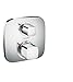 hansgrohe Ecostat E Unterputz Thermostat, für 2 Funktionen, Chrom