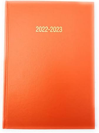2022-2023 Academic Diary A4 Size Day to a Page DAP Appointment Mid Year Planner Black/Nevy Blue/Red/Pink/Purple Colour (Lime Green)