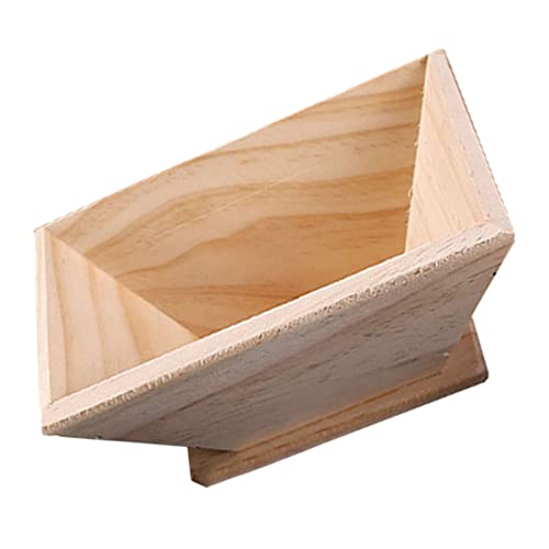 Cabilock Khuôn Làm Bánh Rice Dumpling Maker Diy Rice-pudding Mold Wooden Quadrangular Mold Chinese Mold