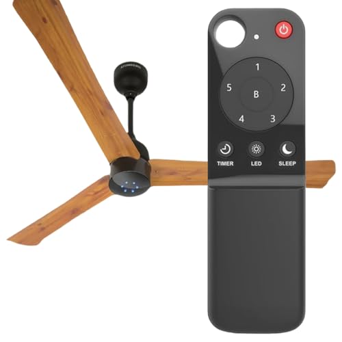 Image of ZIEVA Compatible With Atomberg ceiling Fan Remote Control wireless for Smart & Easy Operation with Sleep mode, timer mode and Speed adjustment (Fan Not Included) (1 YEAR WARRANTY)