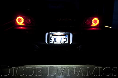 Diode Dynamics License Plate LEDs compatible with Honda S2000 2000-2009 (pair), 194 HP3 Natural White (4000K)