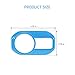 JeCar Light Blue Interior Headlight Switch Accent Cover Trim for Jeep Wrangler JL JLU 2018-2024 for Jeep Gladiator JT 2020-2024