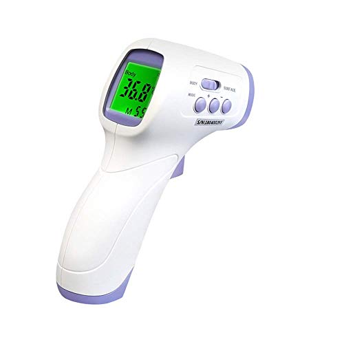 Infrared Forehead Thermometer, Non-Contact Forehead Thermometer for Adult, Kids, Baby, Accurate Instant Readings No Touch Infrared Thermometer with 3 in 1 Digital LCD Display for Face, Ear, Body