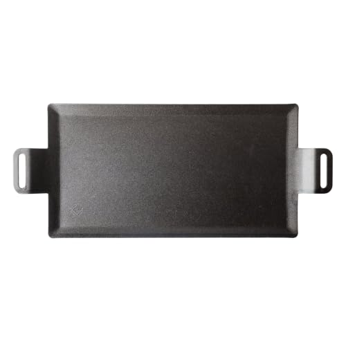 Gastrotools Grillplatte Induktion 62x27 cm Profi Carbonstahl Teppanyaki/Plancha Grillplatte für Induktionsherd & Gas Natürliche Antihaft-Bratfläche Outdoor & Indoor hohe Hitzekontrolle