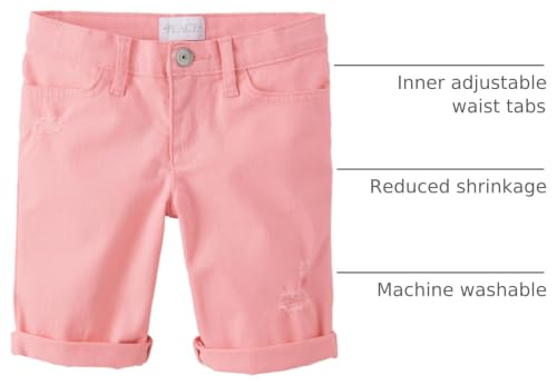 Image of The Children's Place Girls' Solid Skimmer Shorts