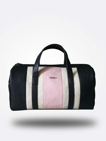 STRUTTHandcrafted Leatherette 35 L Duffel Bag for Travel (Multicolor )