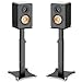 Futrue-Wolker Speaker Stand, Height-Adjustable 50-70 cm, Universal Speaker Stand with Cable Management, 30 kg Load Capacity, Stable, Set of 2