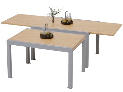 Devoko Tavolo da giardino, allungabile, 130/260 X 80 X 75