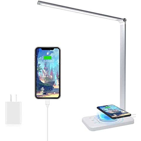 Lámpara Escritorio LED con Cargador Inalámbrico Cover