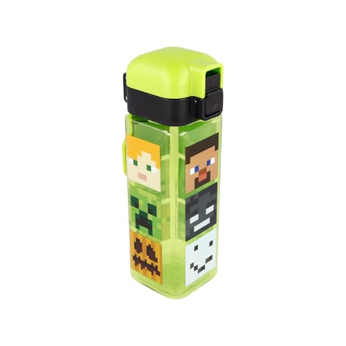 Stor BOTELLA ROBOT CON CIERRE 550 ML MINECRAFT