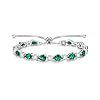 FANCIME Shine of Tears Birthstone Tennis bolo Bracelets Sterling Silver Tennis Bracelets Charm Fine Jewelry Birthday Gifts for Women Mom