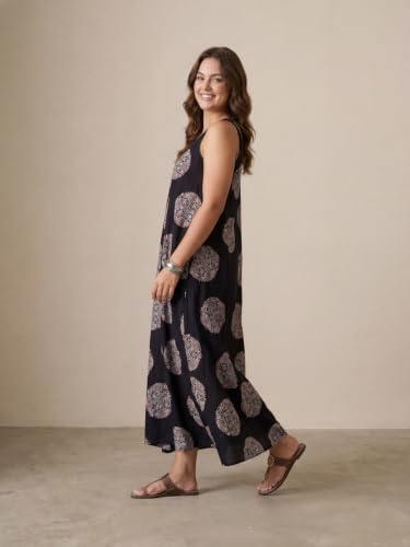 Image of Leriya Fashion Dress for Women | Western One Piece Dress for Women Short & Long | Sleeveless Casual Summer Dresses for Beach & Stylish Party Outifits Knee-Length