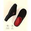 VeraCosy Men's Two-Tone Memory Foam House Slippers Indoor Outdoor Durable Rubber Sole