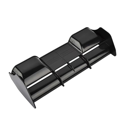 RC Car Rear Wing Decoration Plastic Tail Wing for 1/8 RC Off-Road Buggy, Black Accessory