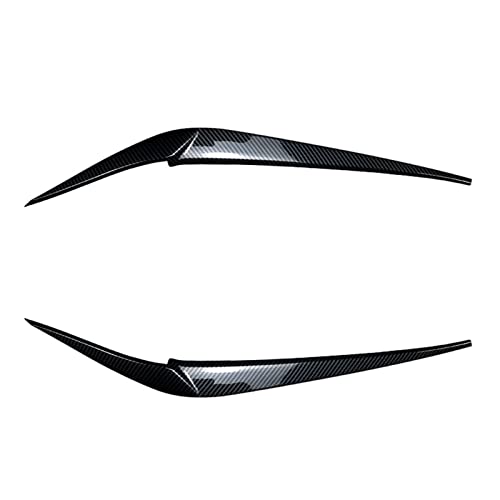 Sourcils de phares avant aspect carbone : affirmez votre style sur la route