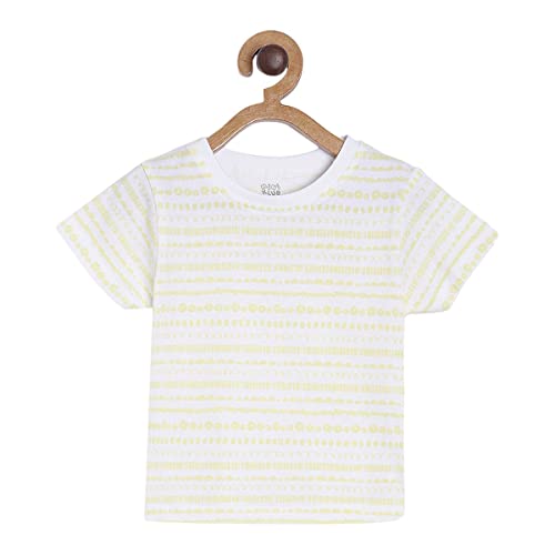 Image of miniklub Girls Pack of 3 Printed Knitted Pure Cotton Top