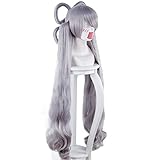 NEVSTPFWD Anime Cosplay Wig Game LOL Sona Buvelle Maven of the Strings Long Curly Heat-resistant Synthetic Hair Costume Cosplay Wigs