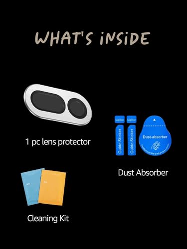 Image of Lensarmor Camera Lens Protector for Nothing Phone 4a 5G / Nothing Phone (4a), Silver Ring, HD Clear Camera Lens Guard, Scratch Resistant Rear Lens Protector, Case Friendly