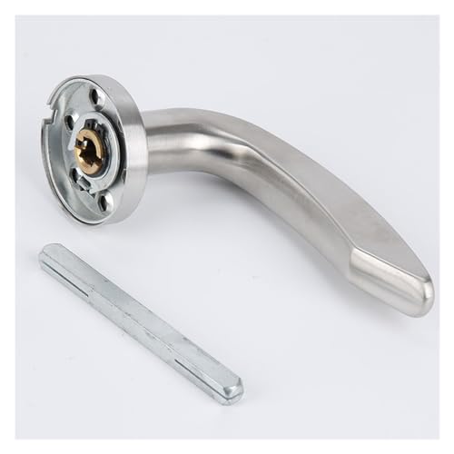 Serrure de porte mécanique à double feu en acier inoxydable - 4