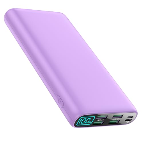 Portable Charger 38800mAh,LCD Display Power Bank,5 USB Outputs Battery Pack Backup, USB-C 3A in&out...