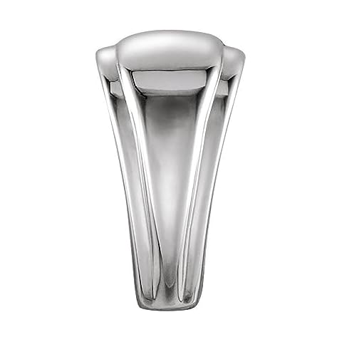 Semi-Polished Platinum Flat-Edge Fancy Tapered Bail Finished Finding Component Fine Jewelry For Women Gifts For Her Cover