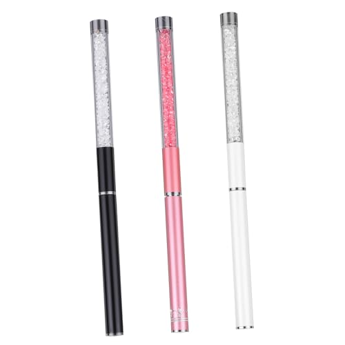 PLAFOPE Eyebrow Eyelash Mascara Brush Set Portable Spiral Brush 3pcs for Natural Curling