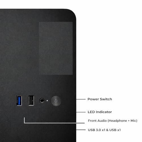 Image of lavya Core i5 Desktop Computer PC CPU | Core i5-2GEN (2590-Processor, 3.70 GHz) 8 GB DDR3 RAM | 256 GB SSD | HDMI /VGA | Ethernet | USB 3.0 | Windows 11 Pro & Office 21 | 2 Year Warranty