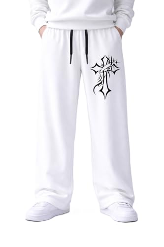 Image of Men Baggy Regular Fit Track Pants