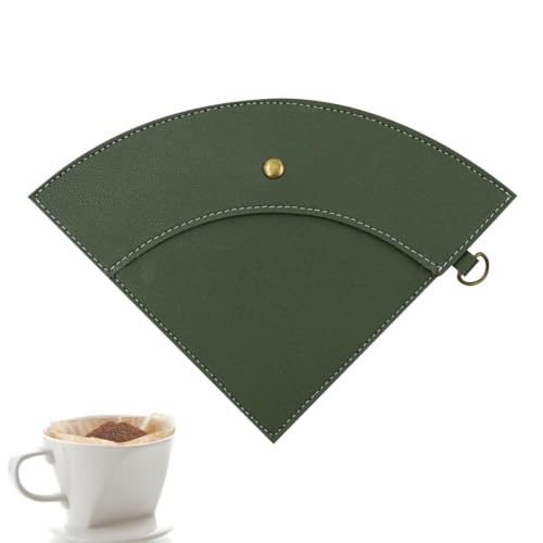 Sac filtre à café en cuir PU, récipient filtre à café Sac en imperméable – vue 9