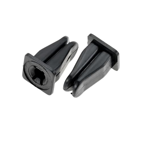 BGTGZBZAVF(売店) 100 個 63171367868 黒プラスチック車成形トリム拡張ナット Compatible With BMW 自動車ファスナークリップインテリアアクセサリーと互換性あり 自動車用ファスナーとクリップ