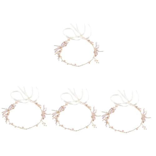 Bandeau de mariée libellule perles accessoire cheveux mariage fête filles