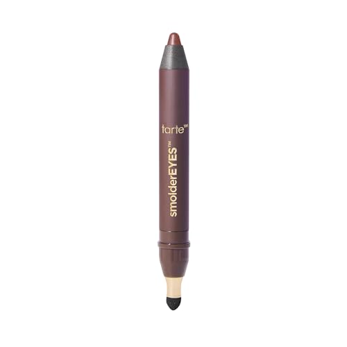 Image of tarte smolderEYES shadow liner - Multi-Use Waterproof Makeup Doubles as Eyeliner & Cream Eyeshadow with Smudger Applicator, Blendable Lazy Girl Hack, Vegan & Cruelty-Free, full size
