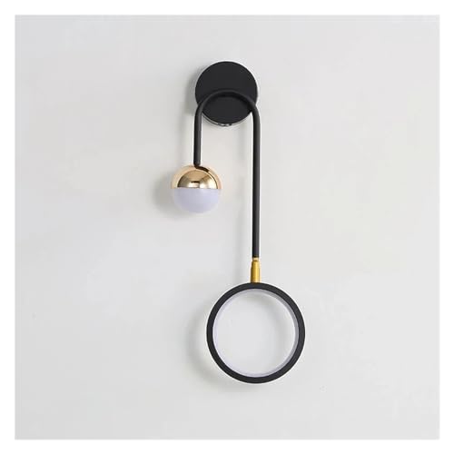 Apliques negros para dormitorio con control remoto Chaner 2