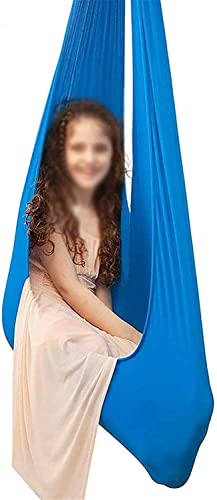 ZDVHM Terapia de Hamaca Cubierta Columpios Autismo Sensor sensorial for Adultos con Necesidades Especiales ADHD Aspergers y integración sensorial Snuggle Abrazar hamacas Silla Colgante Cover
