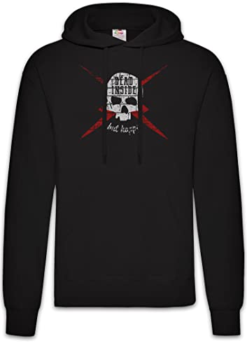 Sweat à capuche noir 3XL coupe ample pour masquer les formes