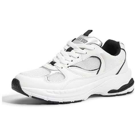 LUCKY STEP Women's Breathable Platform Sneakers Cover
