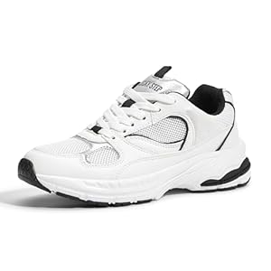 Damen Laufschuhe – Atmungsaktive Plateau Chunky Sneaker, Bequeme und Leichte Freizeitschuhe für Alltag & Sport