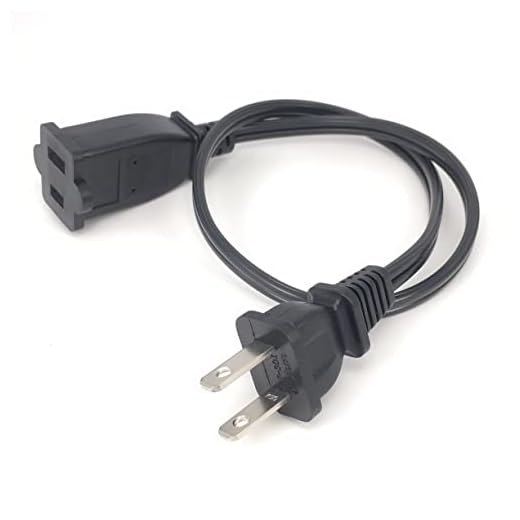 Tekit (9.84ft/3m) US power extension cable cord US AC 2-Prong male/female power cable10A/125V,USA Outlet Saver Power Extension Cord Cable 2-prong 2 Outlets for NEMA 5-15P to NEMA 5-15R