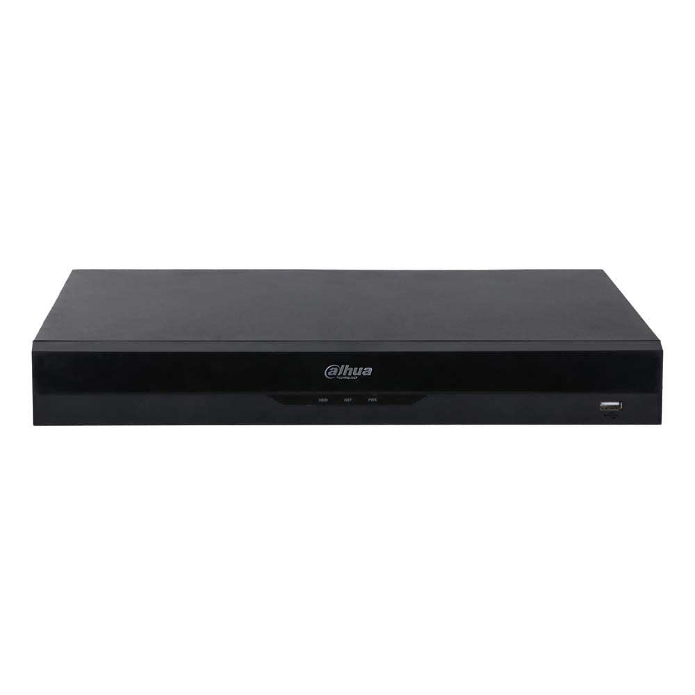 DAHUA Registratore NVR WizSense 8 Canali 4K PoE Nero - NVR2208-8P-I2