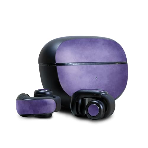 Image of Skin Compatible with Bose Ultra Open Earbuds - Purple Airbrush - Premium 3M Vinyl Protective Wrap Decal Cover - Easy to Apply | Crafted in The USA by MightySkins