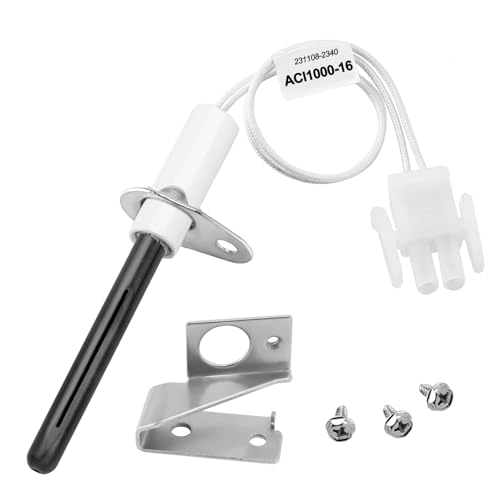 903110A 903110 Furnace Hot Surface Ignitors With Plug, Round Silicon Nitride Universal Hot Surface Igniter Kit Replacement for Nordyne Furnace Igniters 903110 by Cenipar